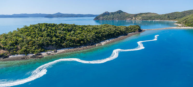 Whitsundays 2 island jet ski safari