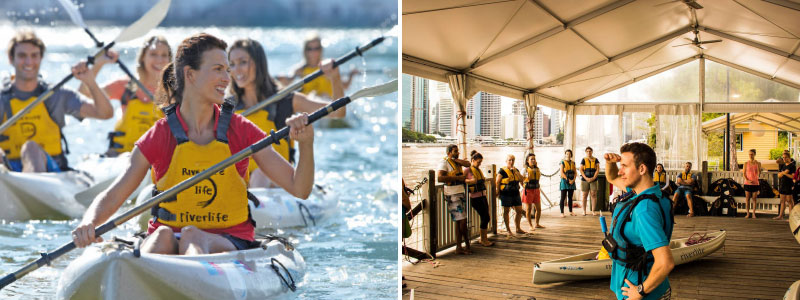 brisbane river kayak tour highlights