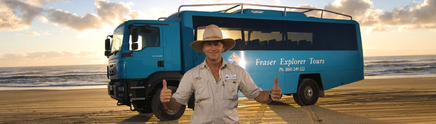 Fraser Island (K'gari) tour from Hervey Bay